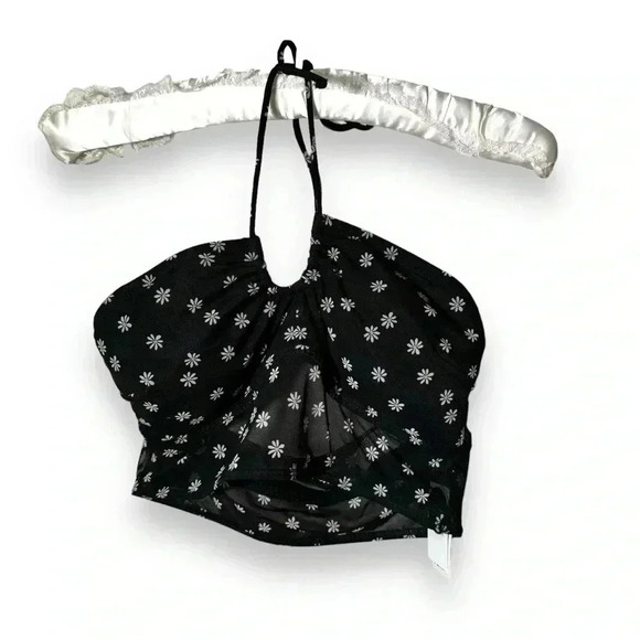 NWT GILLY HICKS DITSY FLORAL CONVERTIBLE BRALETTE M - Picture 2 of 7